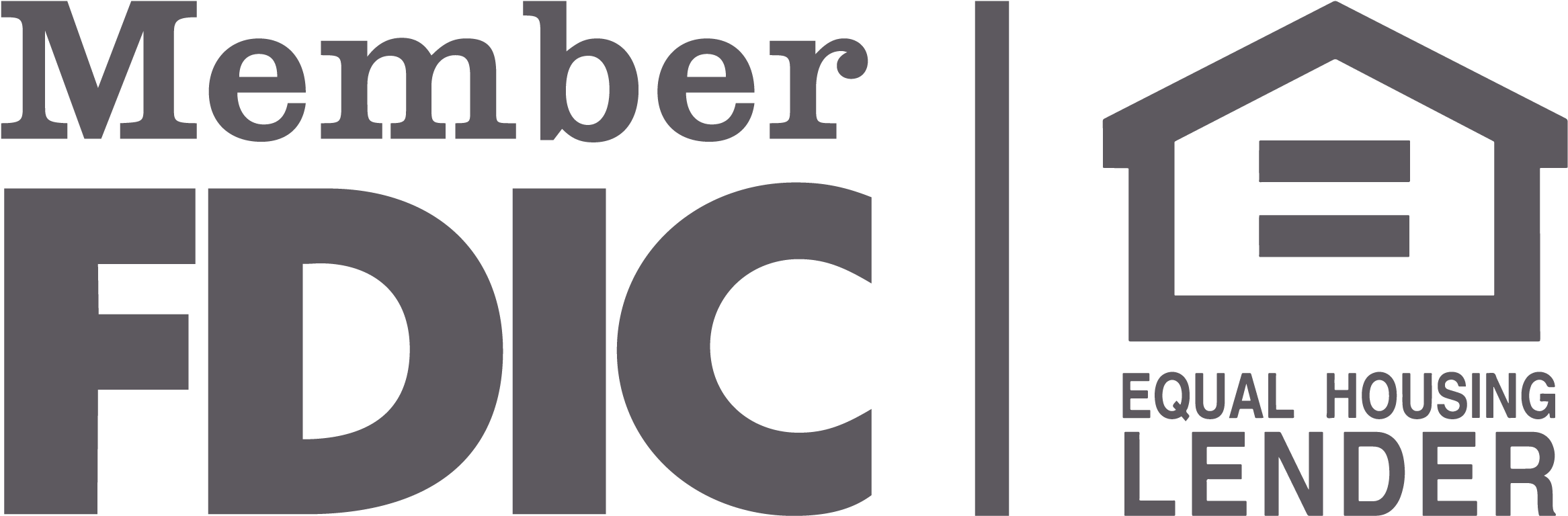 Member FDIC logo and Equal Opportunity Lender logo